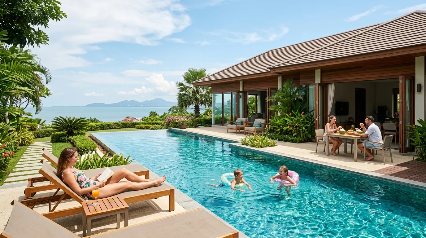 Bang Saen: Pool Villa Trips with Friends & Family