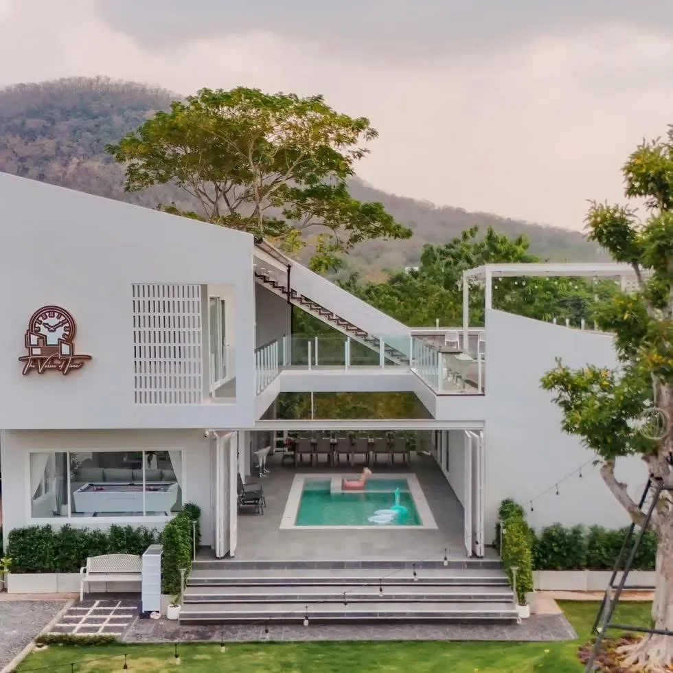 พูลวิลล่า The Value of Time Pool Villa Khaoyai เขาใหญ่ พักได้ 18 คน