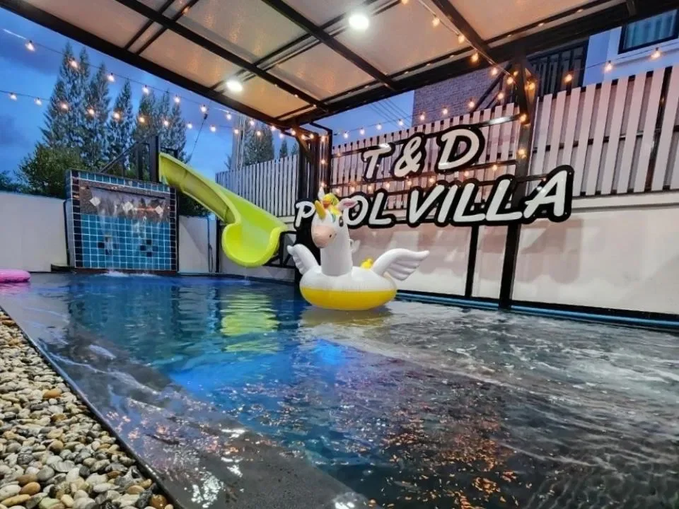 T&D POOL VILLA สัตหีบ สูงสุด 15 คน