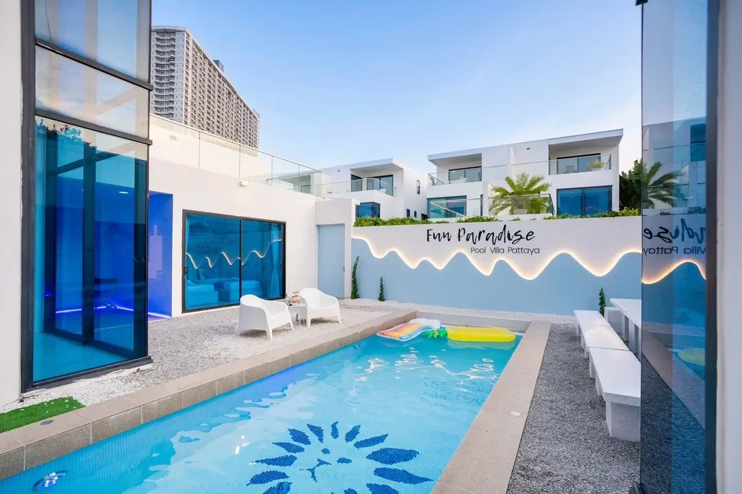 Fun Paradise Pool Villa พัทยา สูงสุด 30 คน