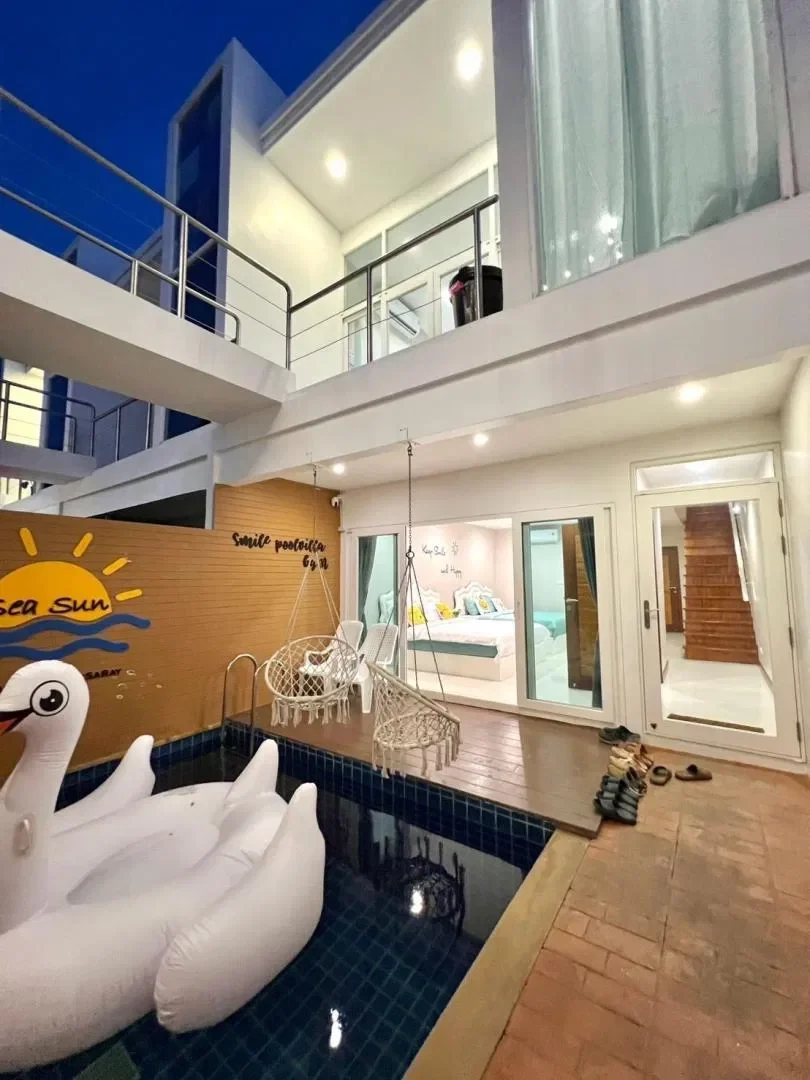 Smile poolvilla by N สัตหีบ สูงสุด 10 คน
