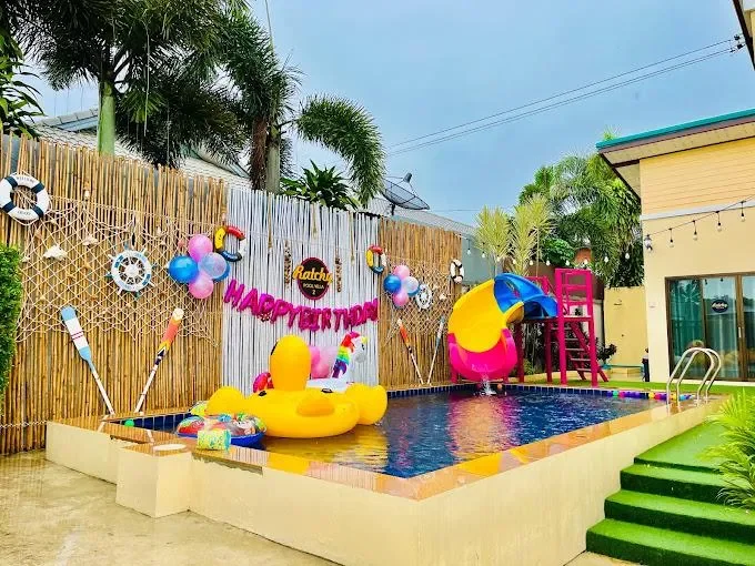 Dream pool villa 1 สัตหีบ สูงสุด 20 คน