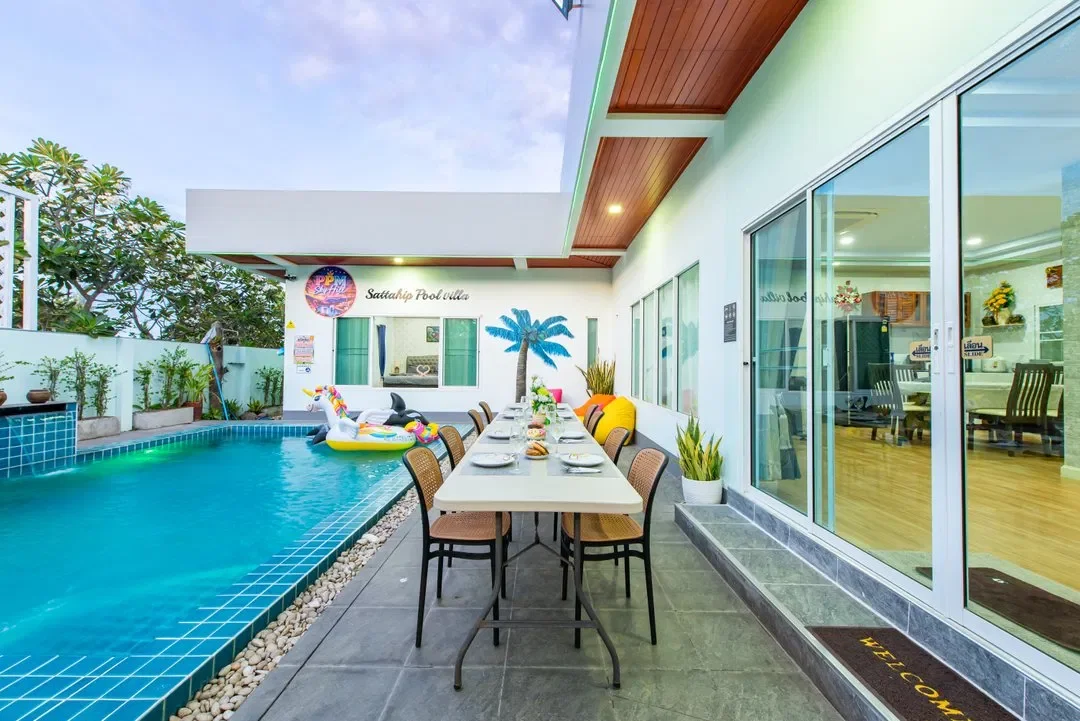 ppm sky hill poolvilla sattahip สัตหีบ สูงสุด 18 คน