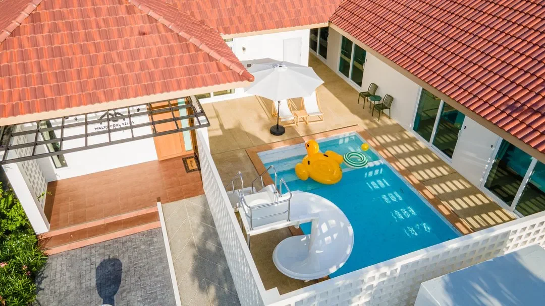 Malee Pool Villa Sattahip (มาลี พูลวิลล่า สัตหีบ) สัตหีบ สูงสุด 12 คน