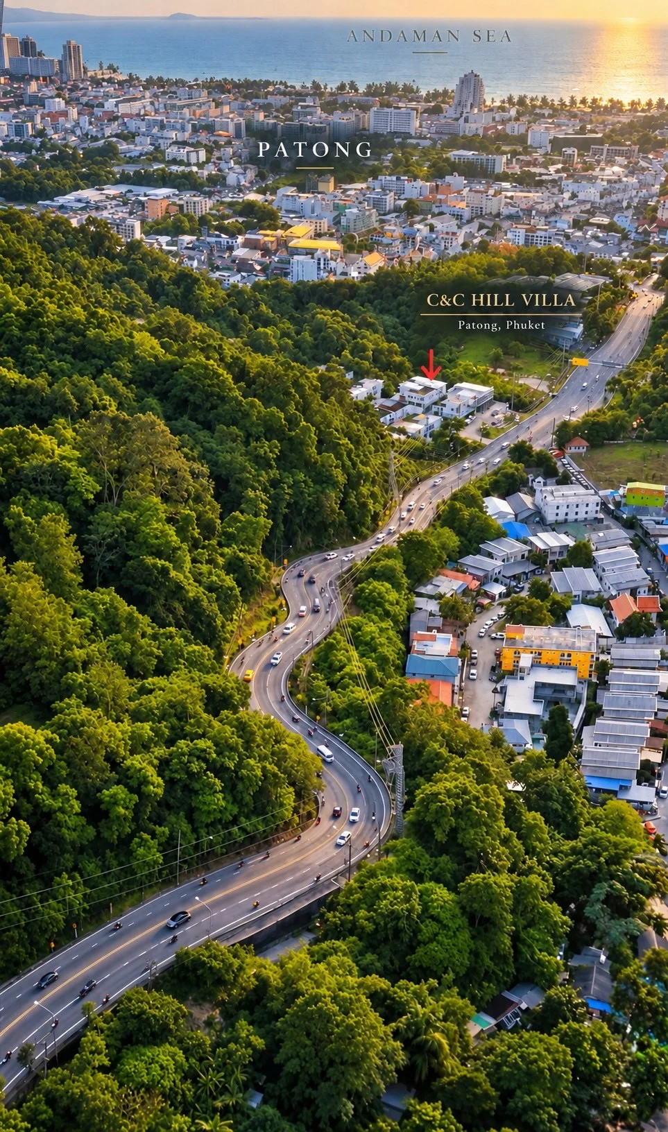 C&C Hill Patong พูลวิลล่าภูเก็ต รูปที่ 22