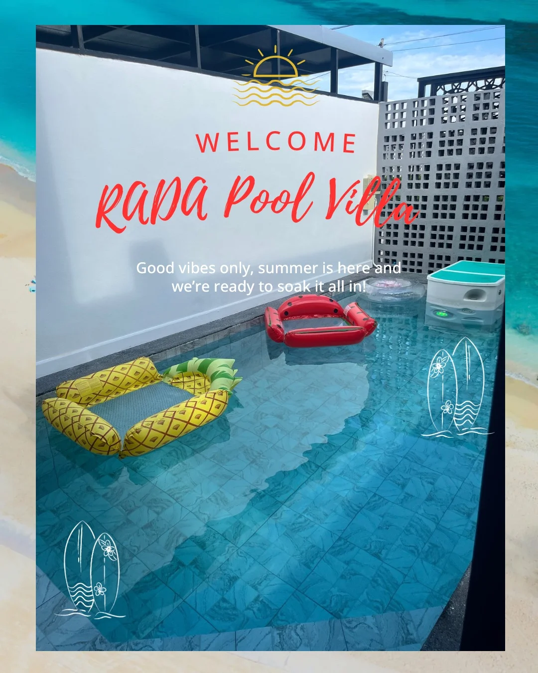 RADA Pool Villa HuaHin  พูลวิลล่าหัวหิน รูปที่ 14